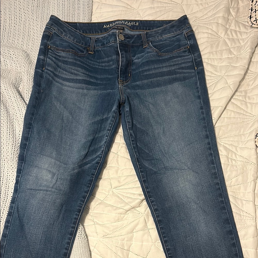 American Eagle Outfitters Women's Blue Jeans